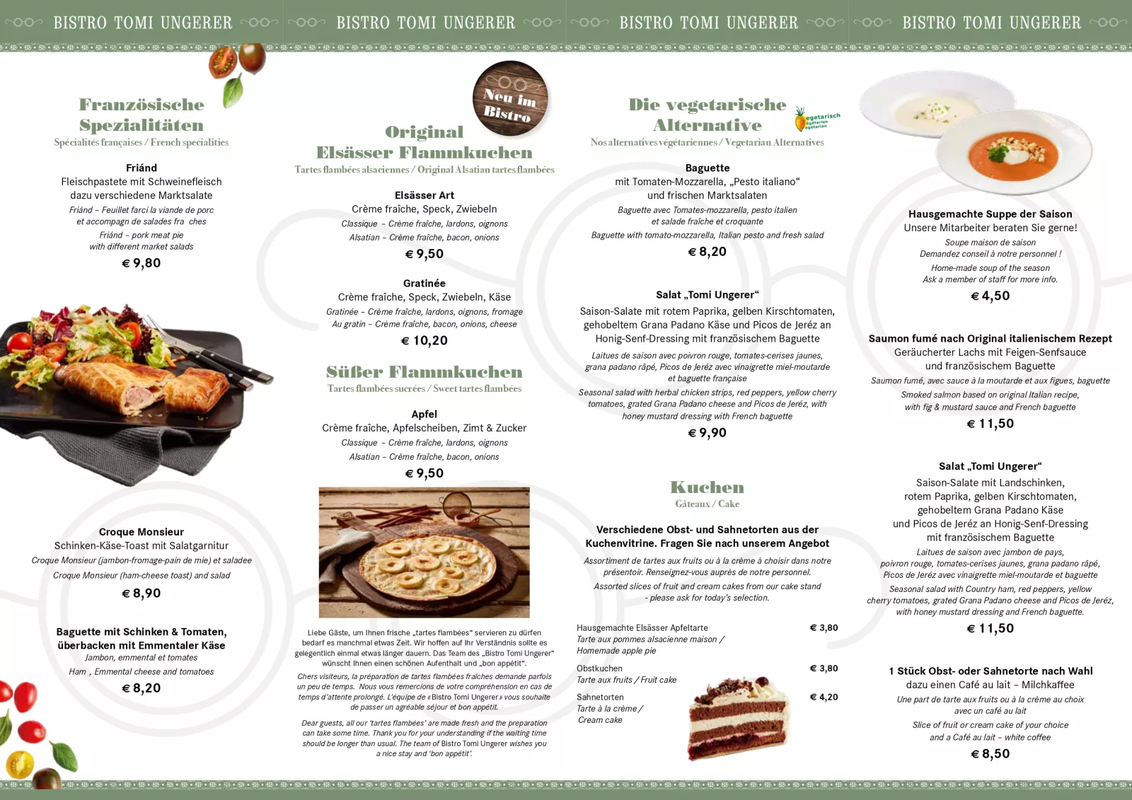 Photo menu