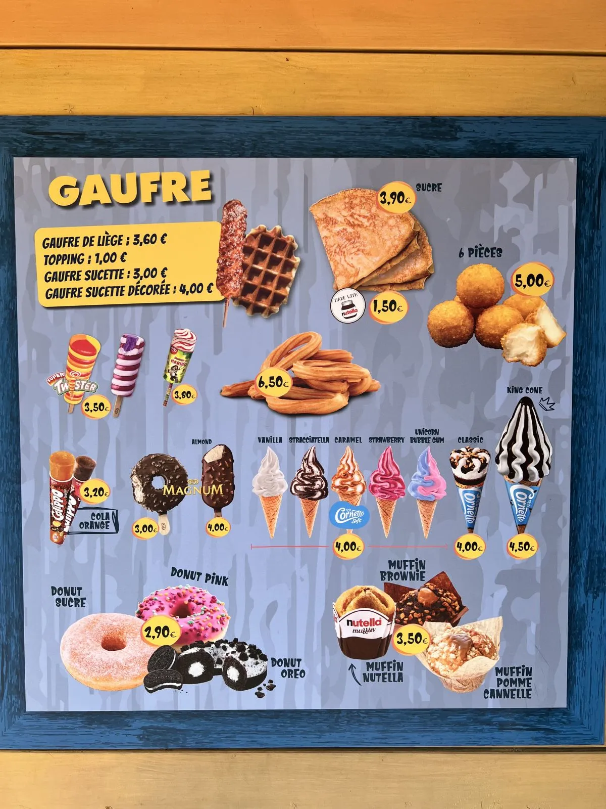 Photo menu