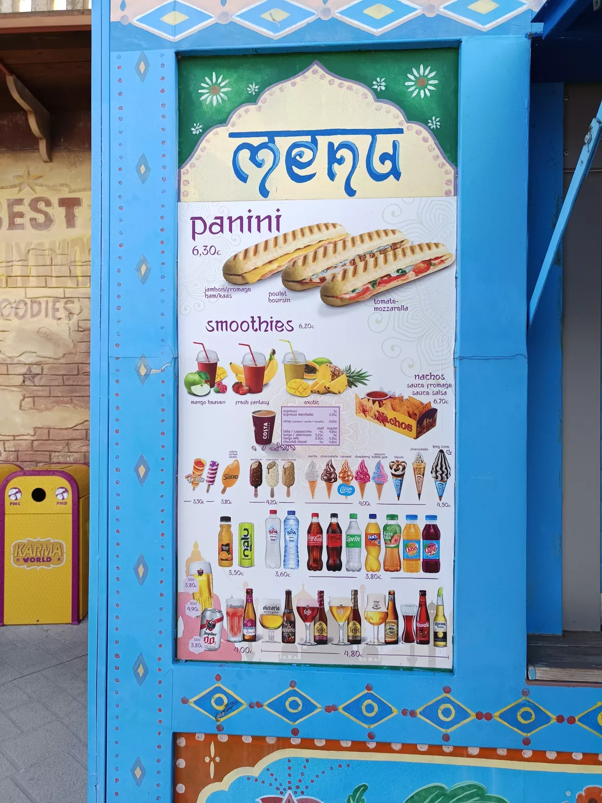 Photo menu