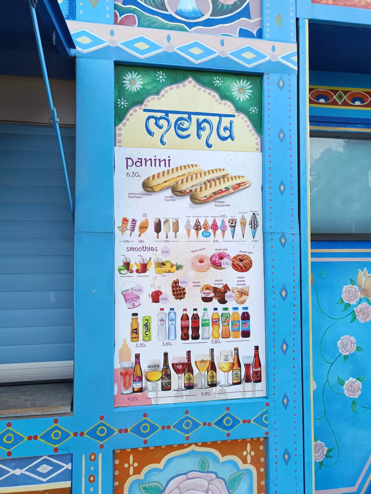 Photo menu