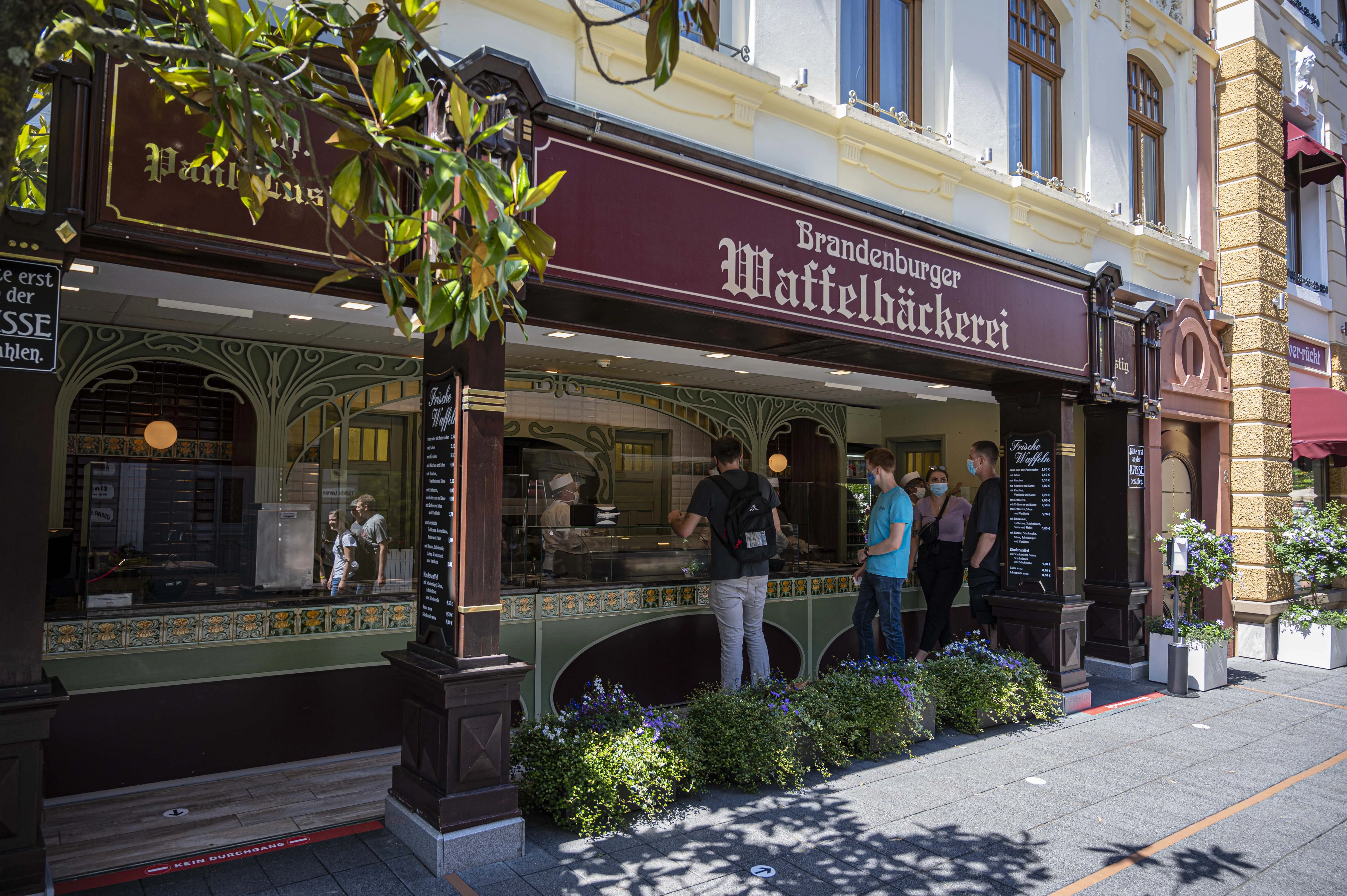 Waffelbäckerei